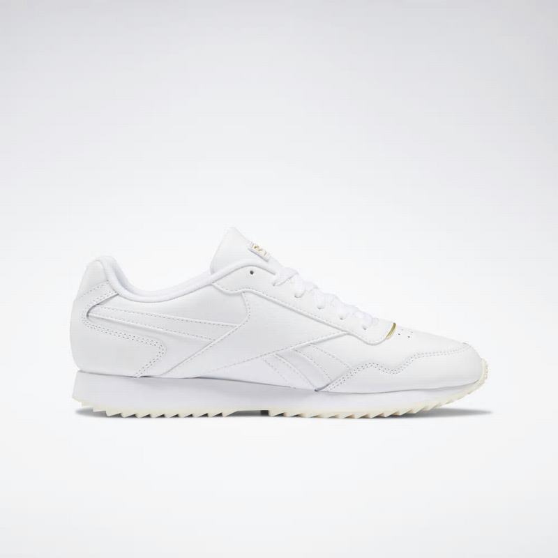 Tenisi Reebok Royal Glide Ripple Barbati Albi/Aurii Romania DS4713LD